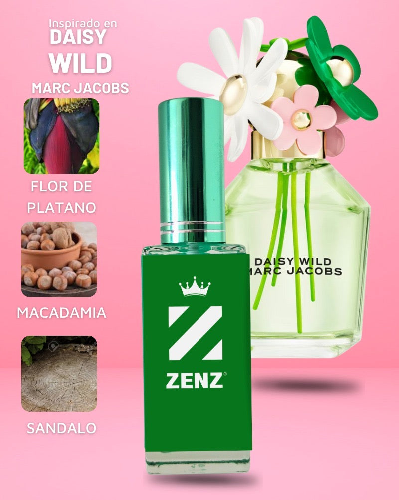 Perfume Tendencia D DAISY WILD nuevo 2025 zenz