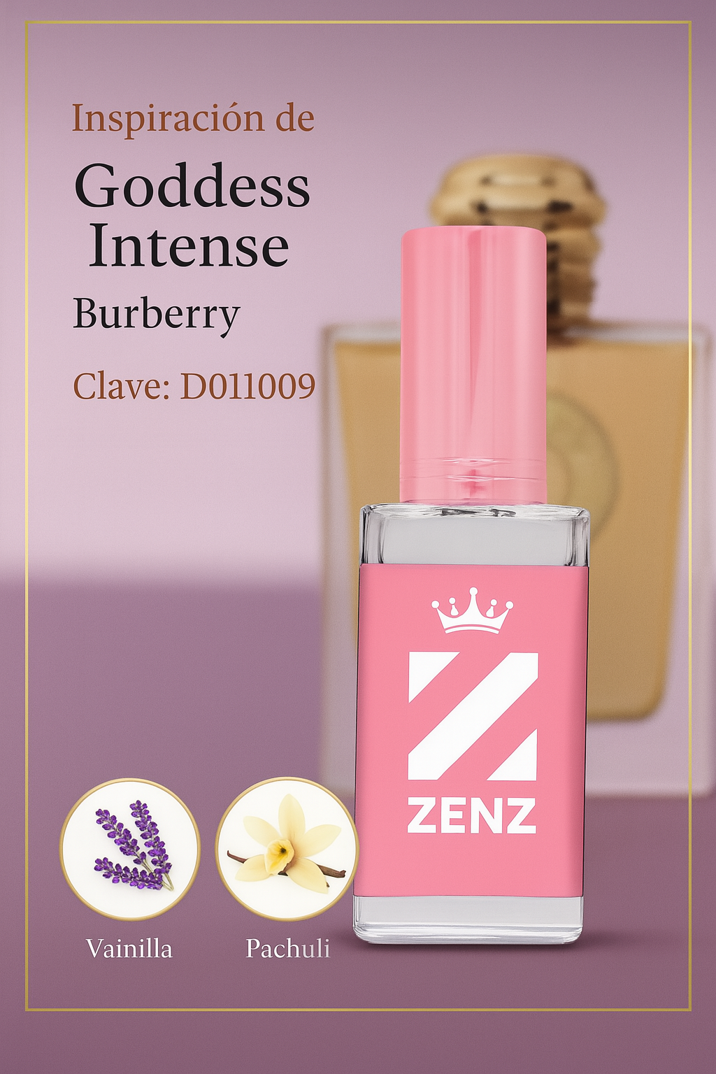 Perfume Tendencia D GODDES INTENSE BURBERRY NUEVO JULIO 2025 zenz