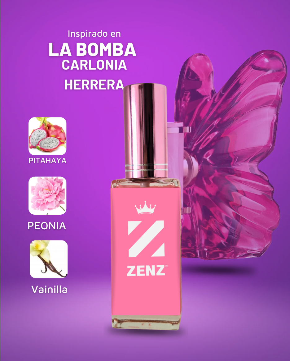 Perfume Tendencia D LA BOMBA CAROLINA HERRERA NUEVO zenz