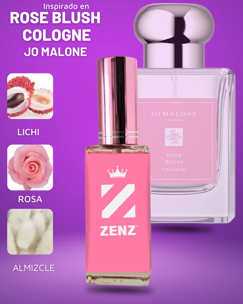 Perfume Tendencia D ROSE BLUSH COLOGNE (2024) NUEVO MAYO 2025 zenz