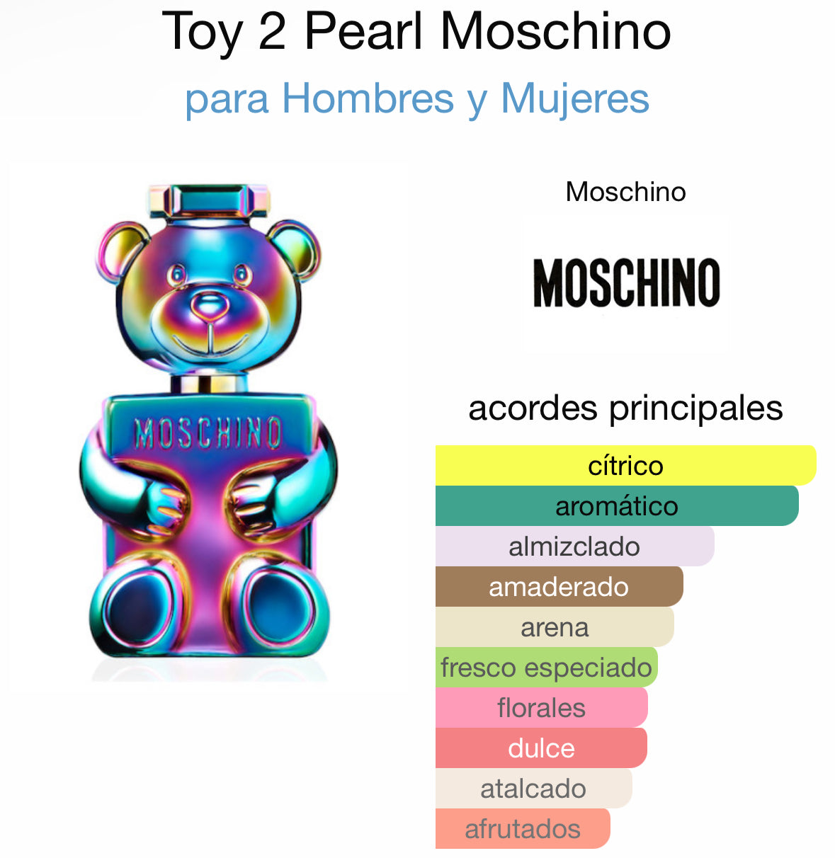 Perfume Tendencia U TOY 2 PEARL NUEVO JUNIO 2024 zenz