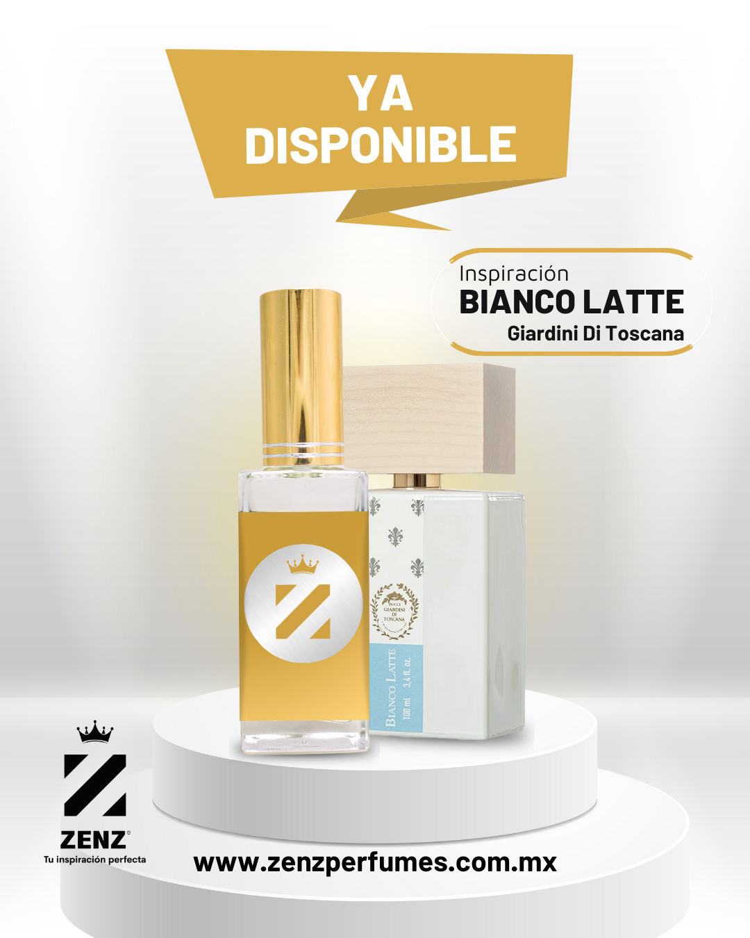 Perfume Inspirado en U BIANCO LATTE zenz