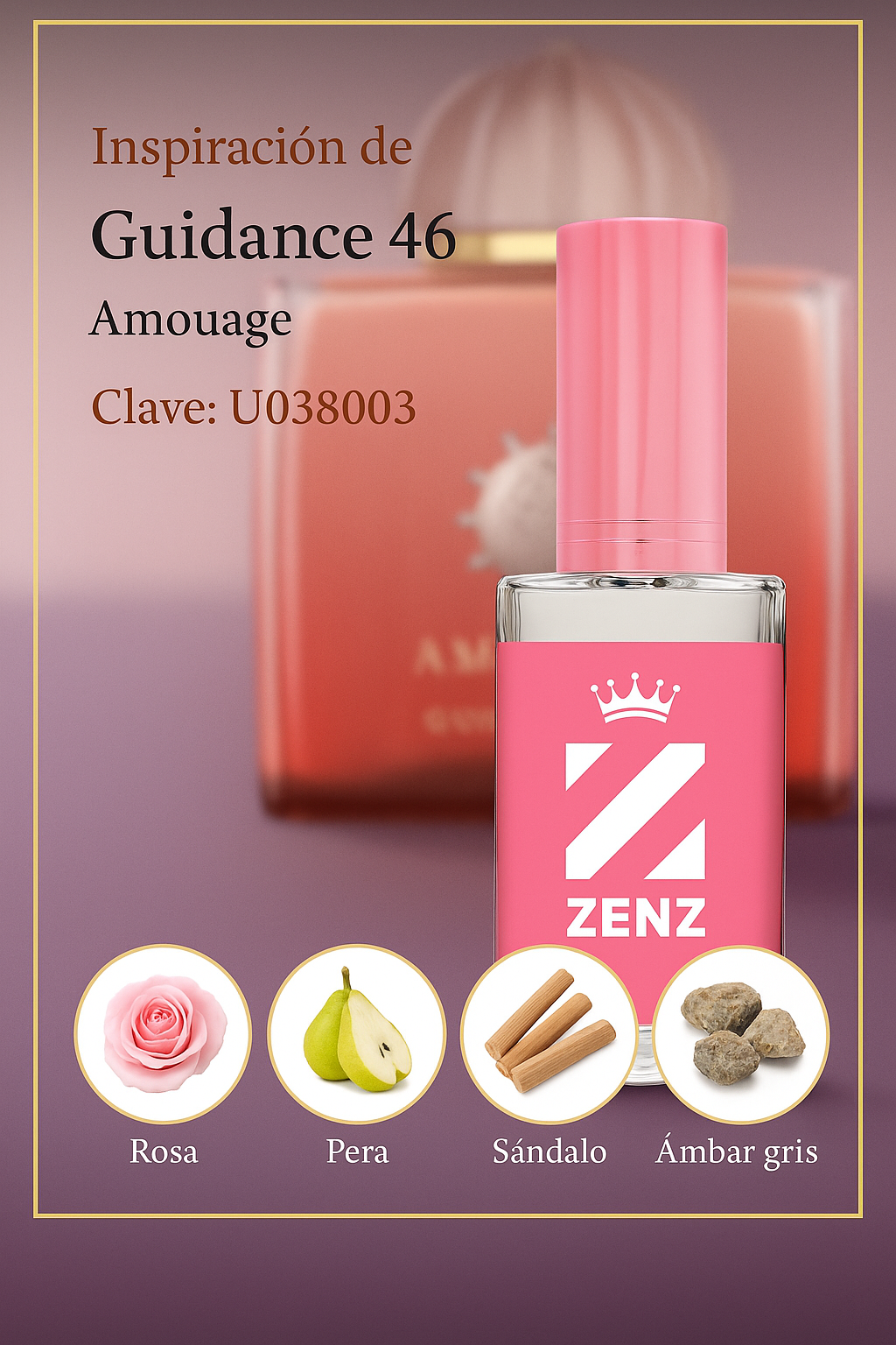 Perfume Tendencia U GUIDANCE 46 AMOUAGE zenz