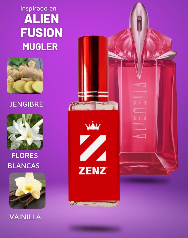 Perfume Tendencia D ALIEN FUSIÓN Mugler 2025 zenz