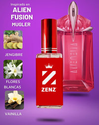 Perfume Tendencia D ALIEN FUSIÓN Mugler 2025 zenz