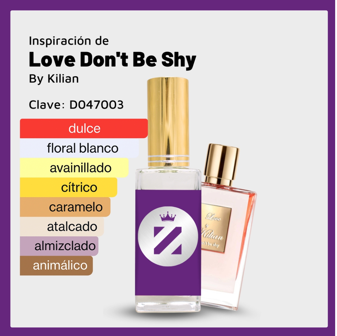 Perfume Tendencia D LOVE DONT BE SHY zenz