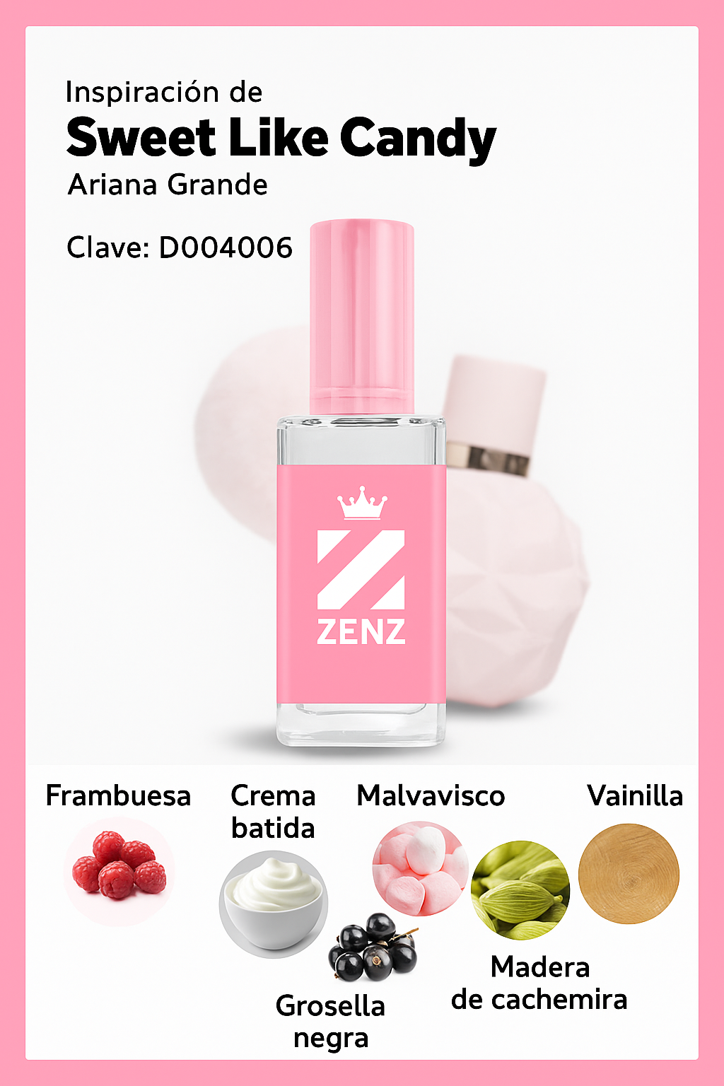 Perfume Tendencia D SWEET LIKE CANDY zenz