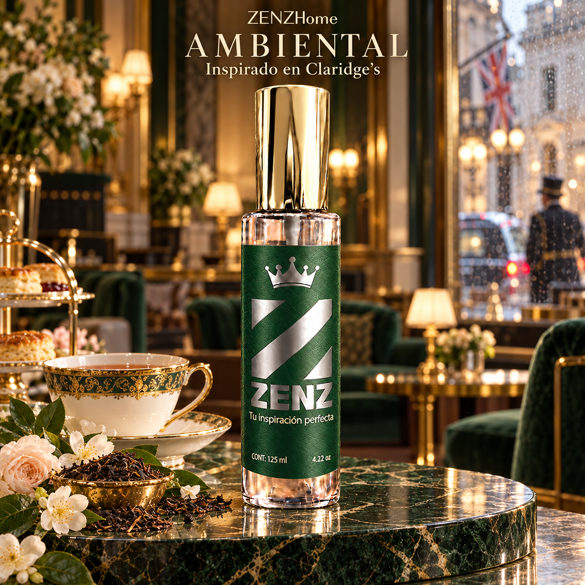 INSPIRADO EN CLARIDGE’S  (AMBIENTAL ZENZ)