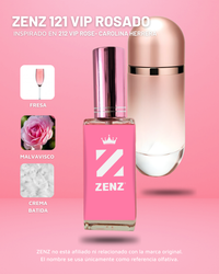 Perfume Tendencia D 212 VIP ROSE zenz