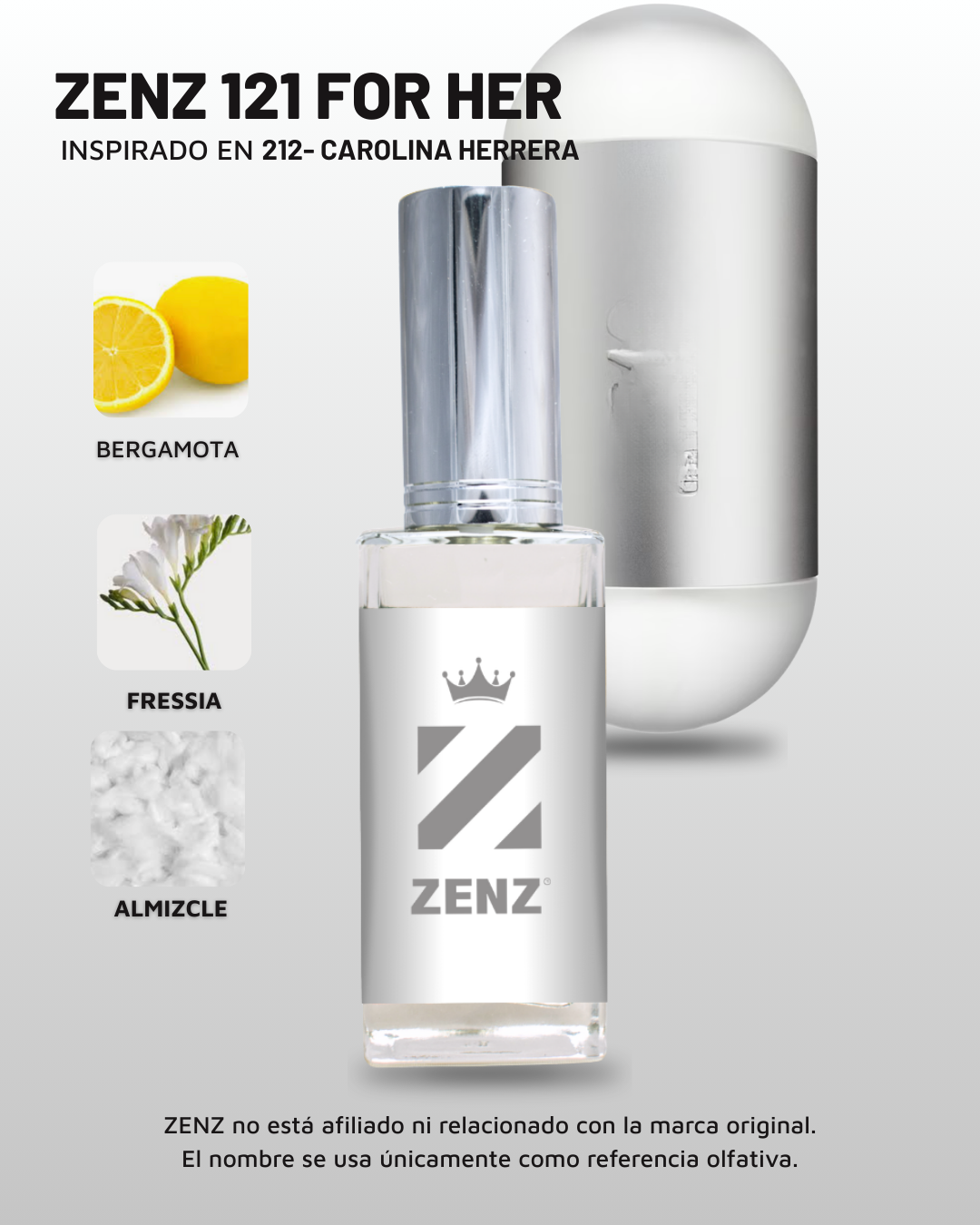 Perfume Tendencia D 212 CLASICO zenz