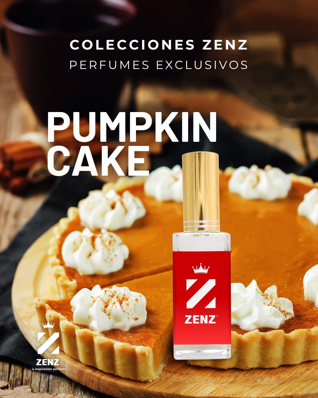 Perfume Tendencia PUMPINK CAKE 🎃 |COLECCION GOURMAND by zenz