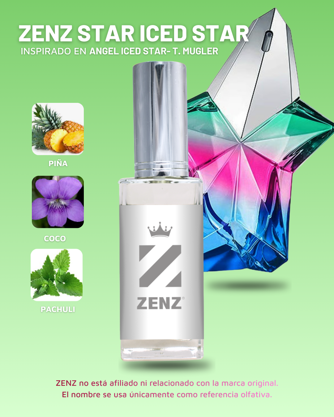 Perfume Tendencia D ANGEL ICED STAR  zenz