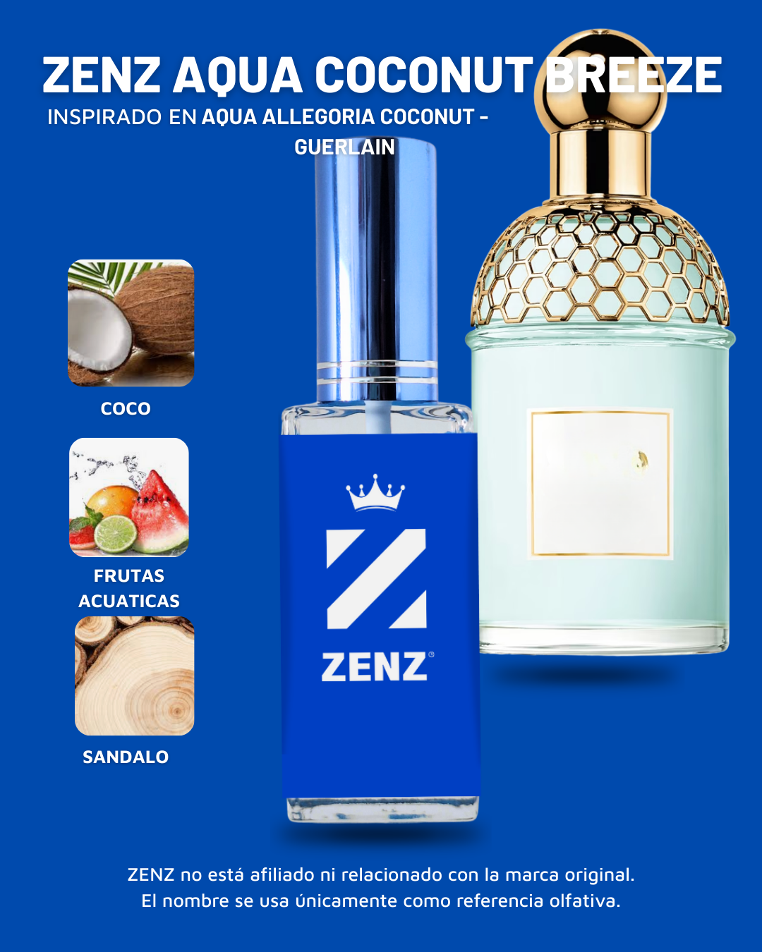 Perfume Tendencia U AQUA ALLEGORIA COCONUT FIZZ NUEVO  zenz