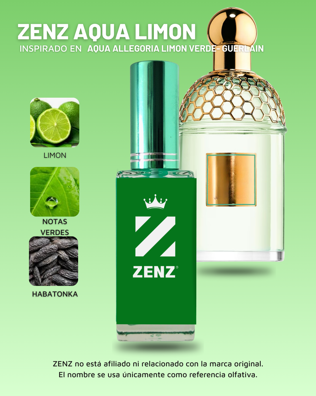 Perfume Tendencia U AQUA ALLEGORIA LIMON VERDE