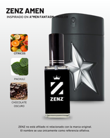 C ZENZ AMEN-Inspirado en ANGEL MEN FANTASM Mugler   NUEVO 2025 zenz