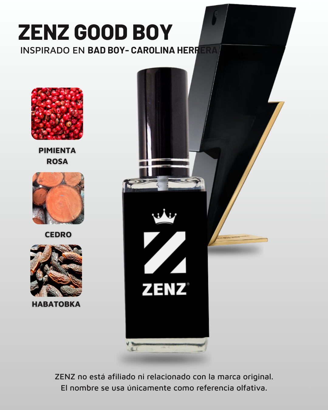 Perfume Tendencia C BAD BOY zenz
