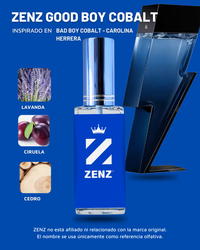 Perfume Tendencia C BAD BOY COBALT PARFUM ELECTRIQUE zenz