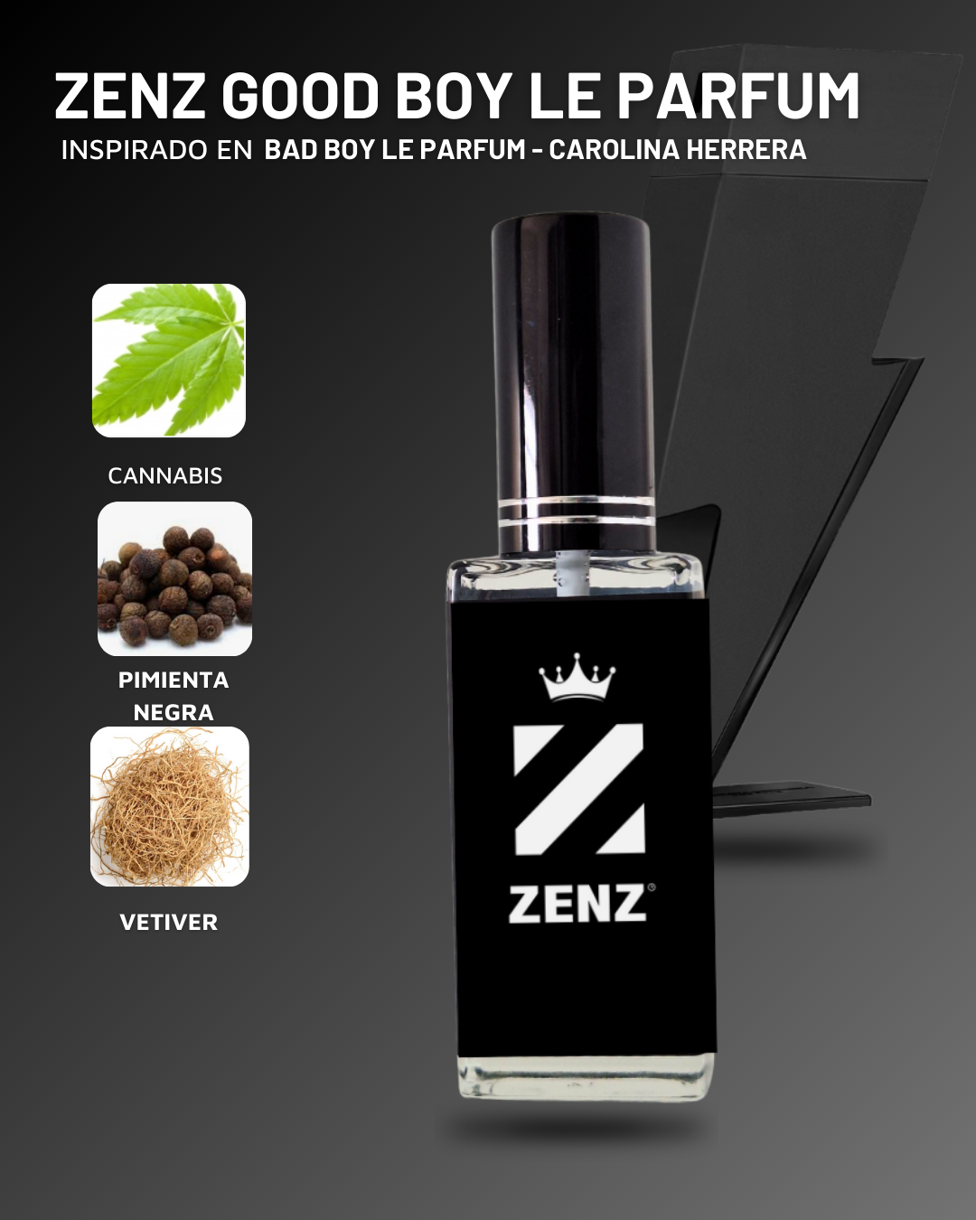 Perfume Tendencia C BAD BOY LE PARFUM zenz