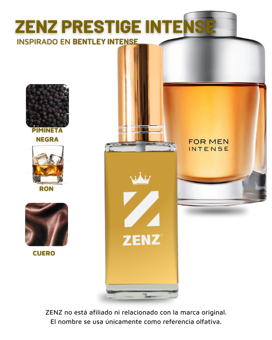 Perfume Tendencia C BENTLEY INTENSE NUEVO JUNIO  zenz