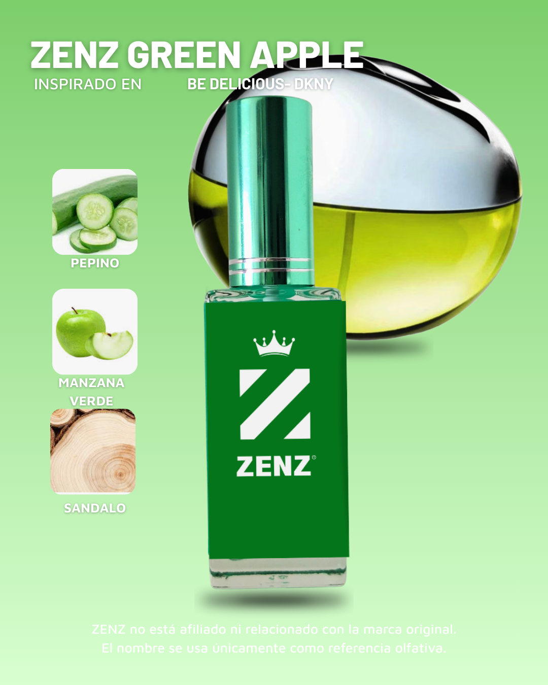 Perfume Tendencia D BE DELICIOUS zenz