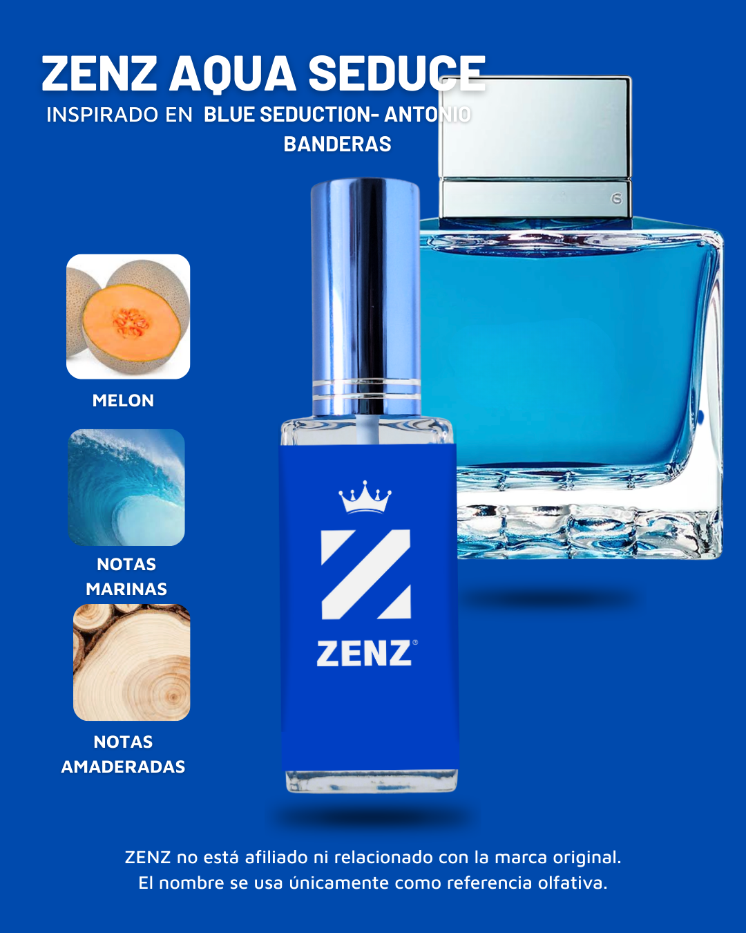Perfume Tendencia C BLUE SEDUCTION zenz