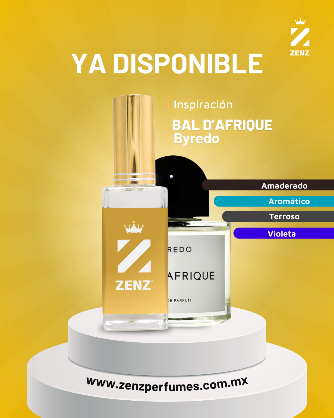 Perfume Tendencia U BAL D’AFRIQUE BYREDO NUEVO zenz
