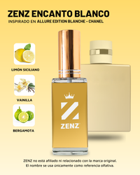 C Inspirado en Allure Homme Edition Blanche | Chanel ZENZ