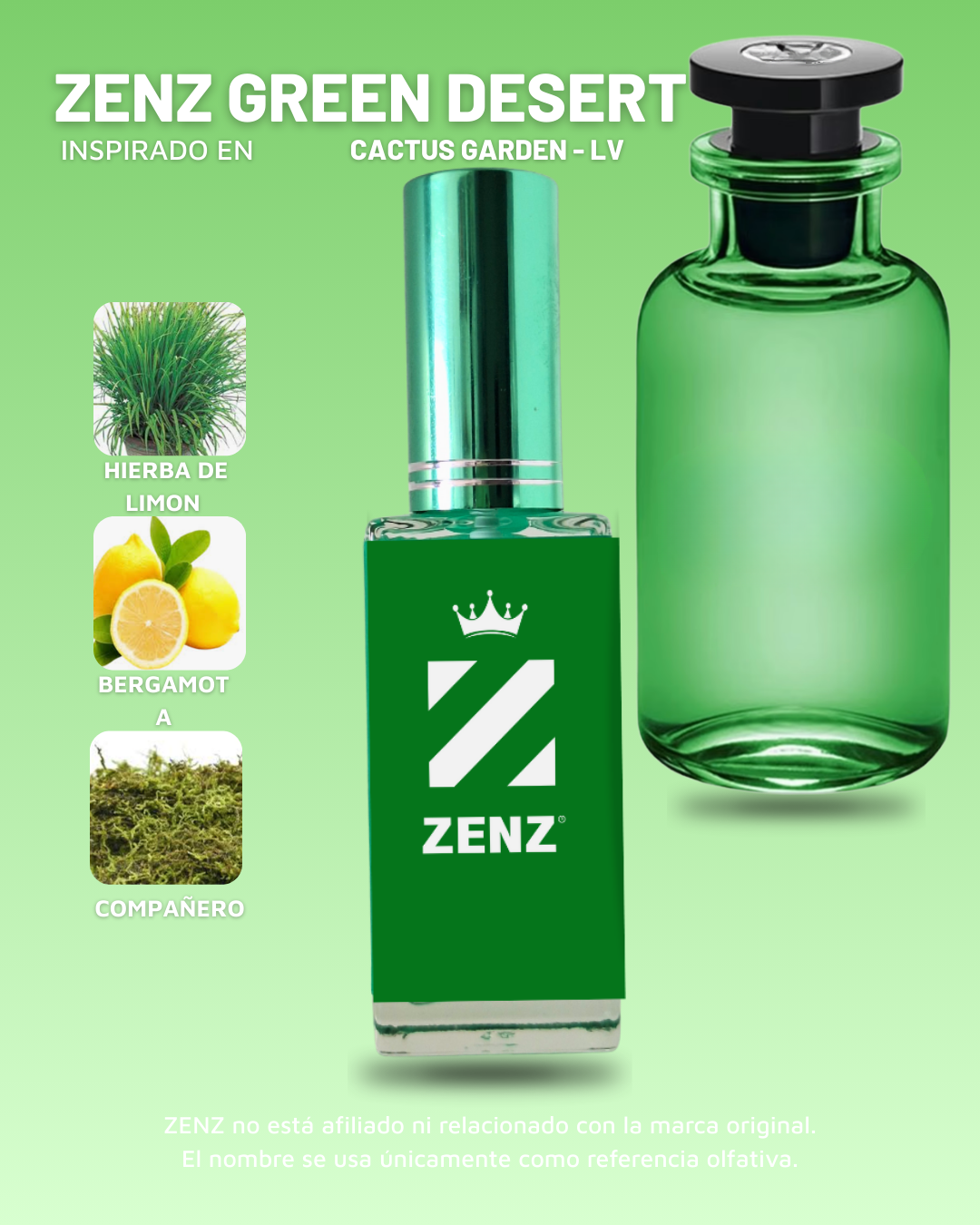 Perfume Tendencia U CACTUS GARDEN LV zenz