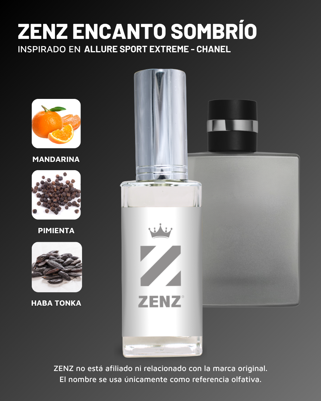C Inspirado en Allure Sport Extreme | Chanel ZENZ