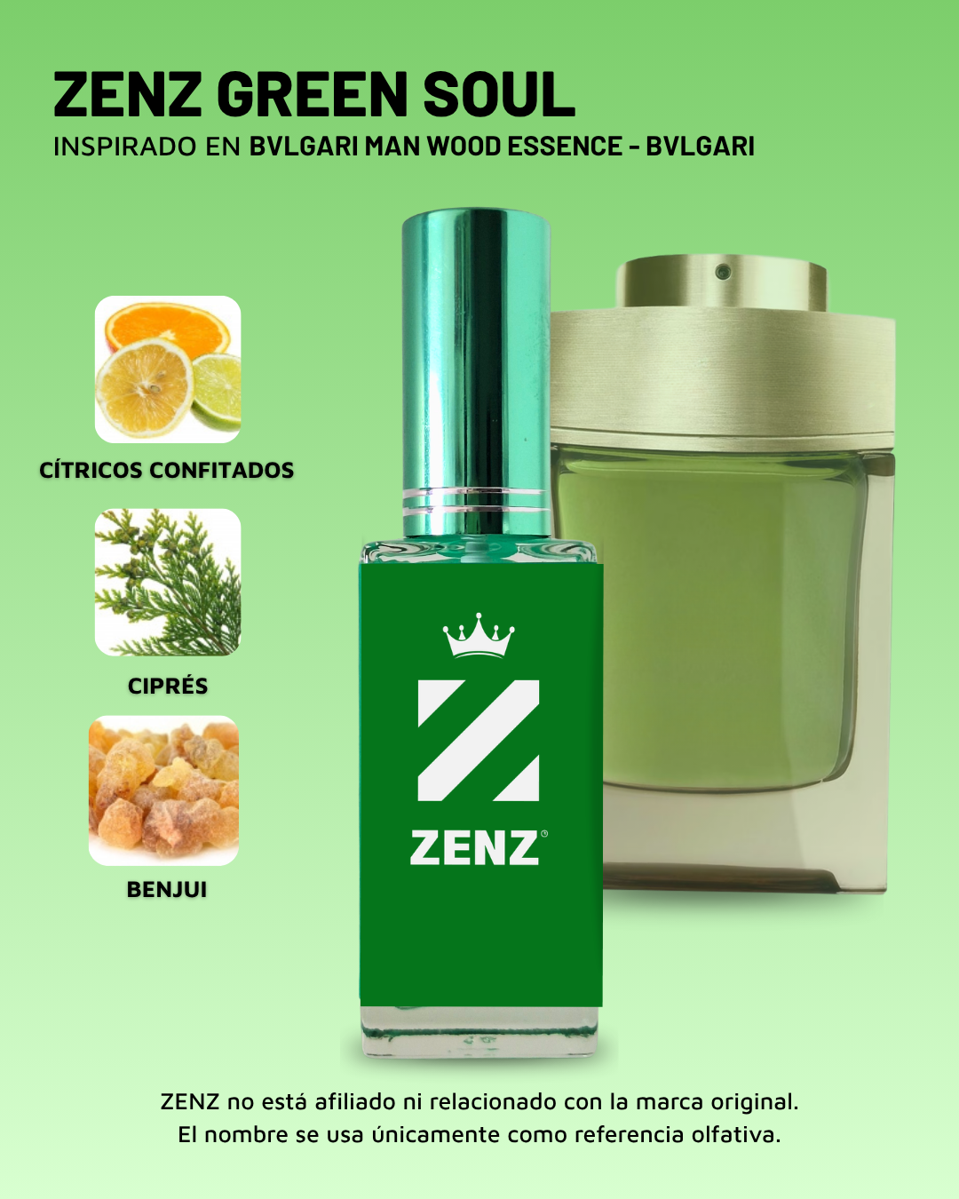 C Inspirado en Bvlgari Man Wood Essence | Bvlgari ZENZ