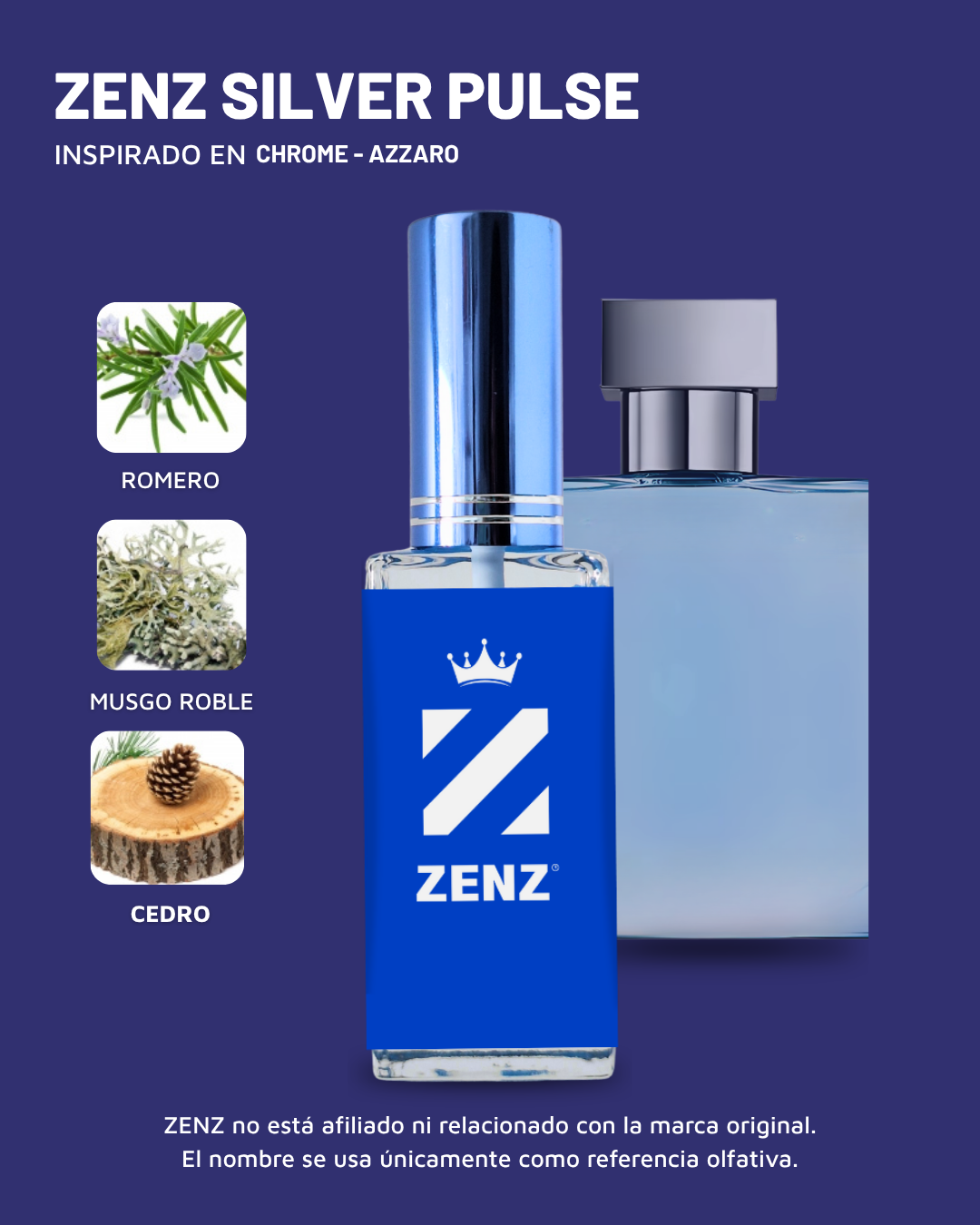 C Inspirado en Chrome | Azzaro ZENZ