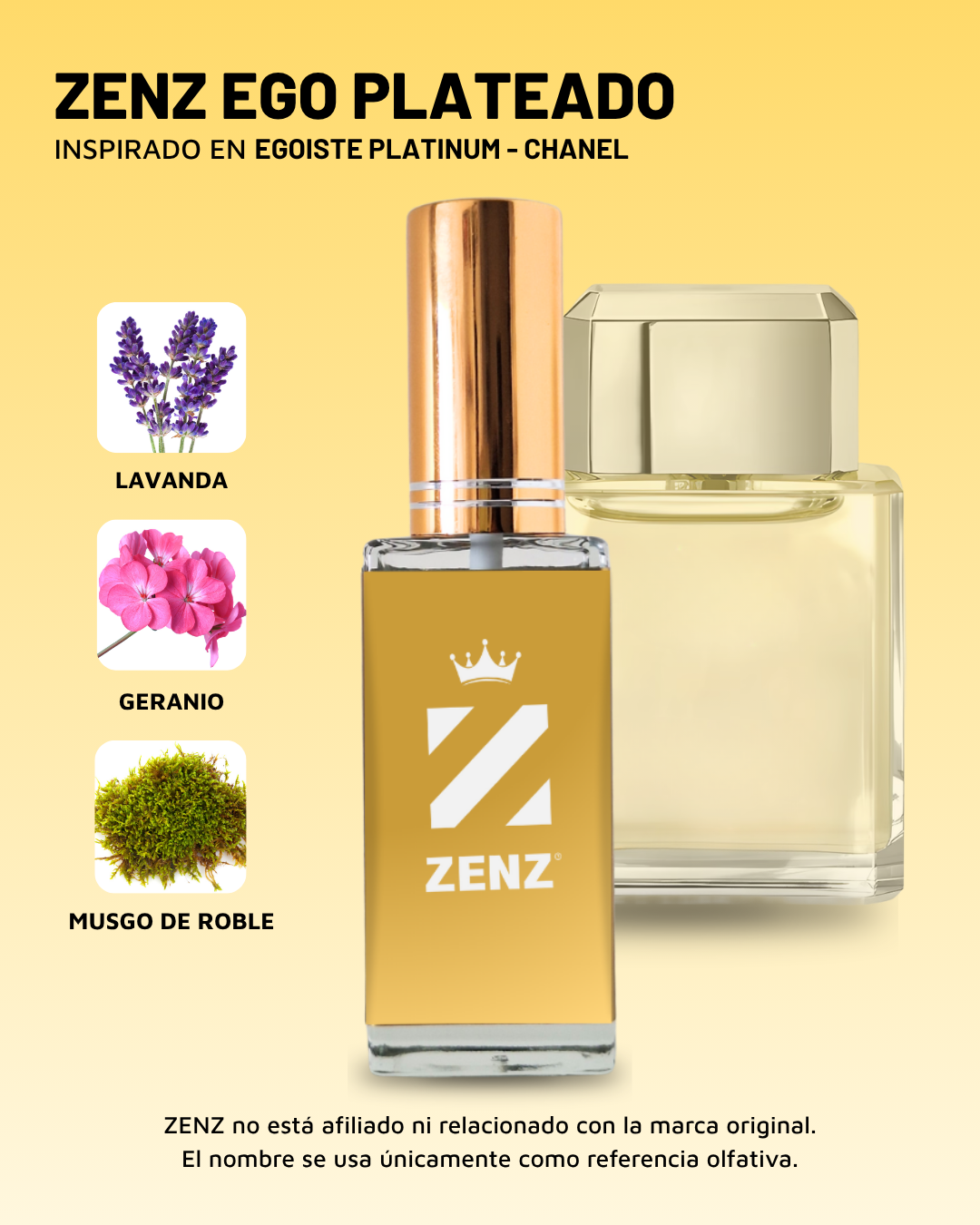 C Inspirado en Egoiste Platinum | Chanel ZENZ