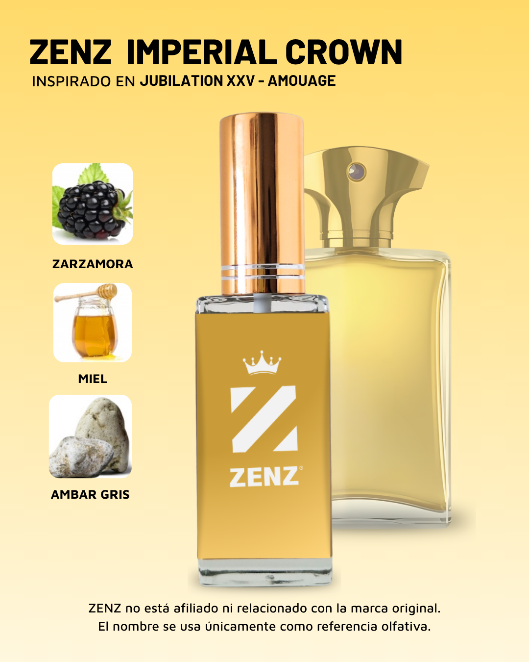 C Inspirado en Jubilation XXV | Amouage ZENZ