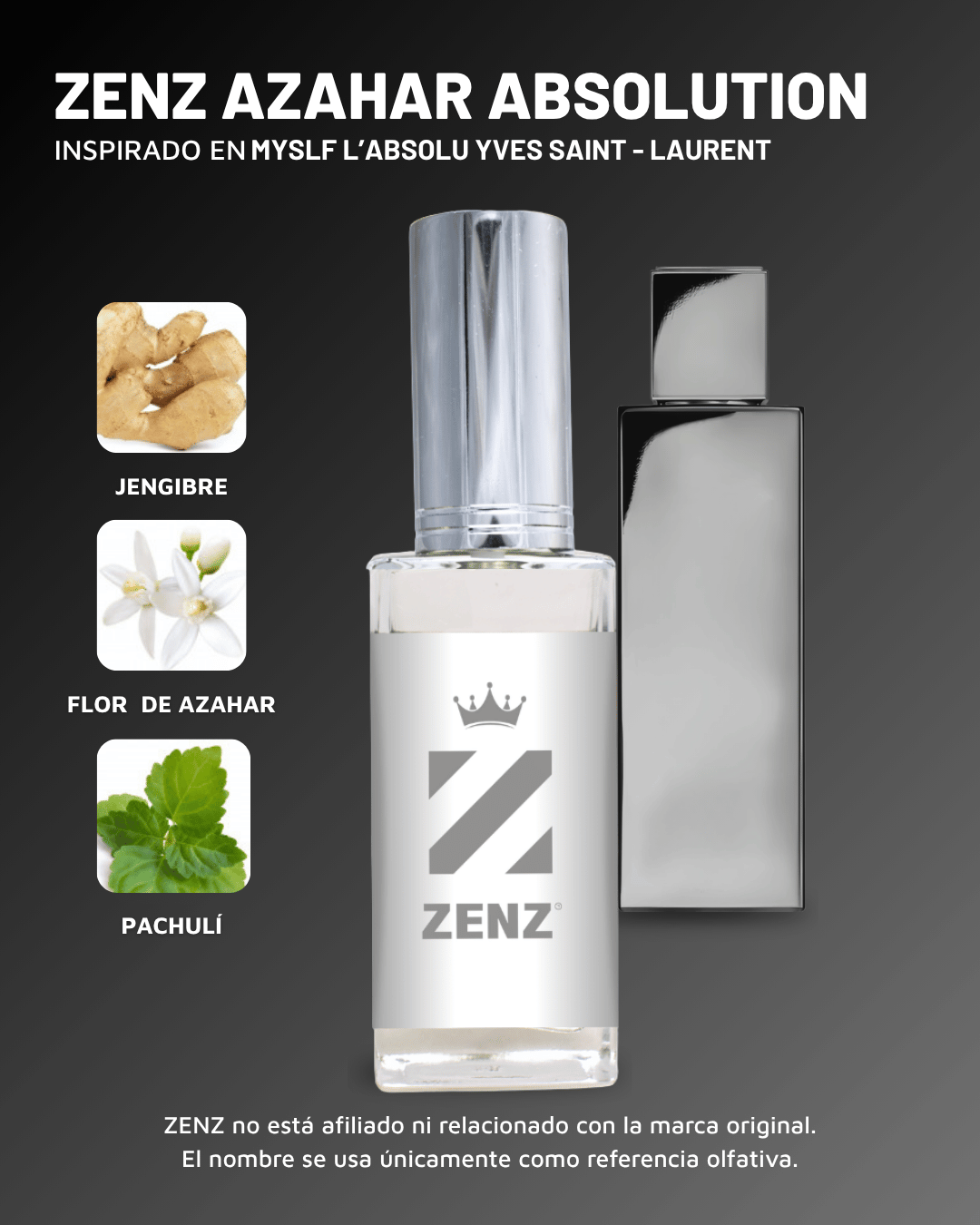 C Inspirado en MYSLF L’Absolu | Yves Saint Laurent 2026 ZENZ