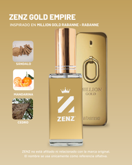 C Inspirado en MILLION GOLD RABANNE I Paco Rabanne NUEVO zenz