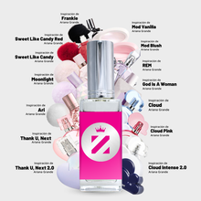 Cargar imagen en el visor de la galería, Perfume Tendencia U COLECCION COMPLETA ARIANA GRANDE VERSION ZENZ 14 perfumes zenz
