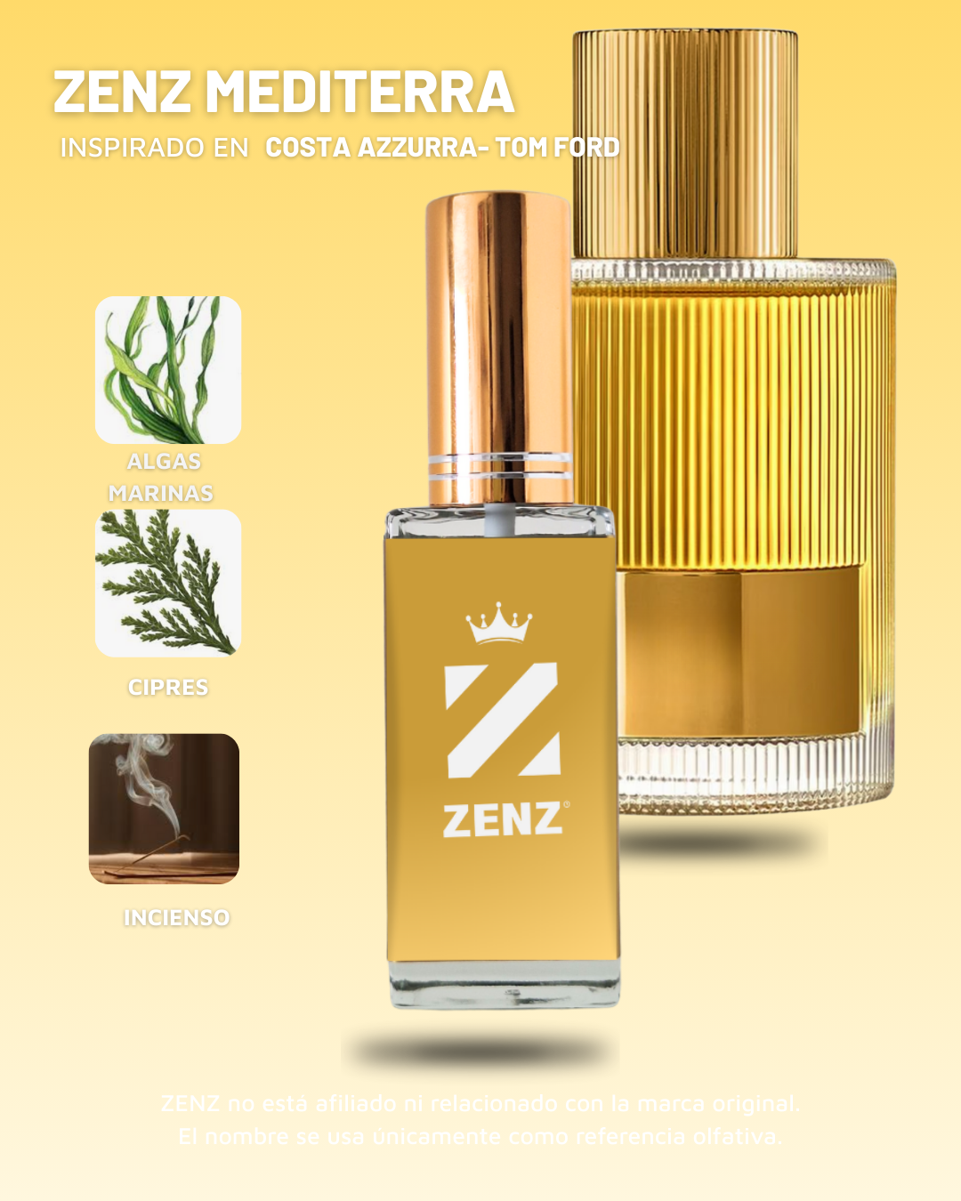 Perfume Tendencia U COSTA AZZURRA TF NUEVO NOVIEMBRE 2023 zenz