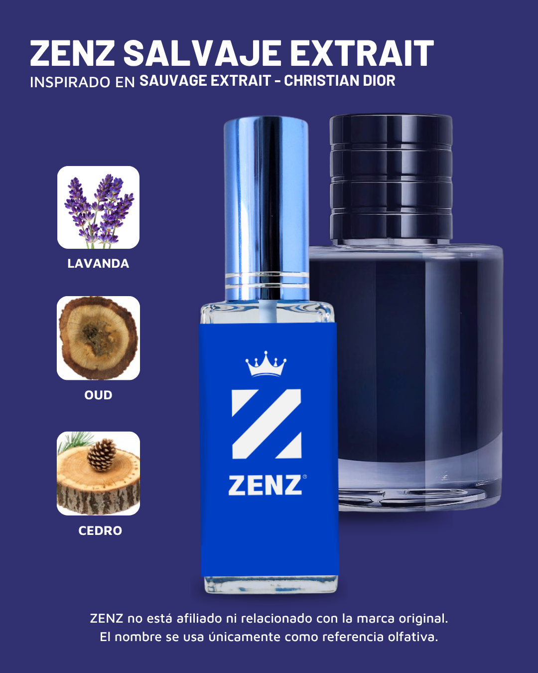 Zenz Christian C Inspirado en Sauvage Extrait | Christian Dior NUEVO 2026 ZENZ – ZENZ ...