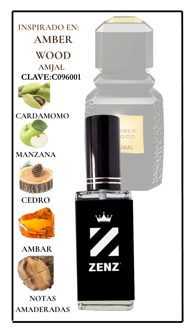 Perfume Tendencia U AMBER WOOD AJMAL NUEVO