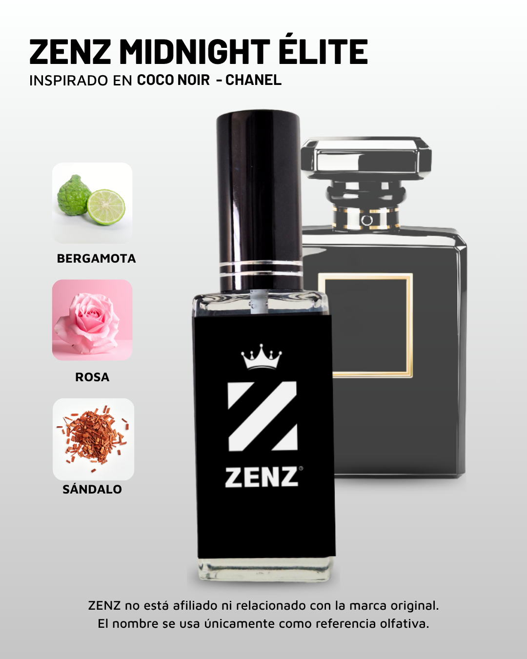 D Inspirado en COCO NOIR l Chanel zenz