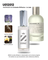 Perfume Tendencia U CORLANDRE 39 MEXICO Le Labo NUEVO 2025 zenz