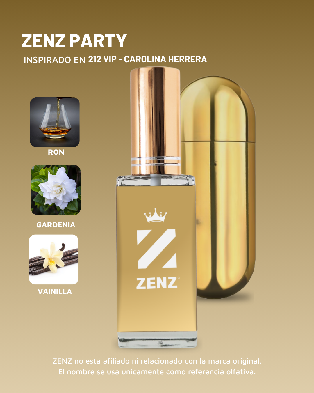 Perfume Tendencia D 212 VIP zenz