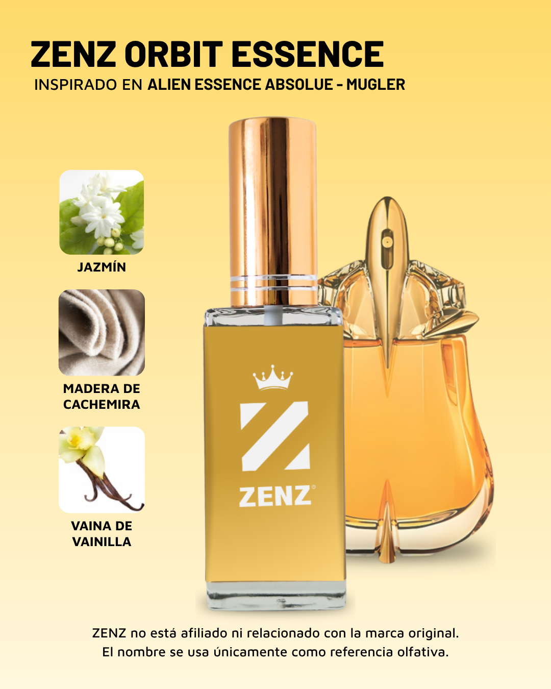 D Inspirado en Alien Essence Absolue | Thierry Mugler ZENZ