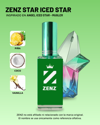 D Inspirado en Angel Iced Star | Thierry Mugler ZENZ