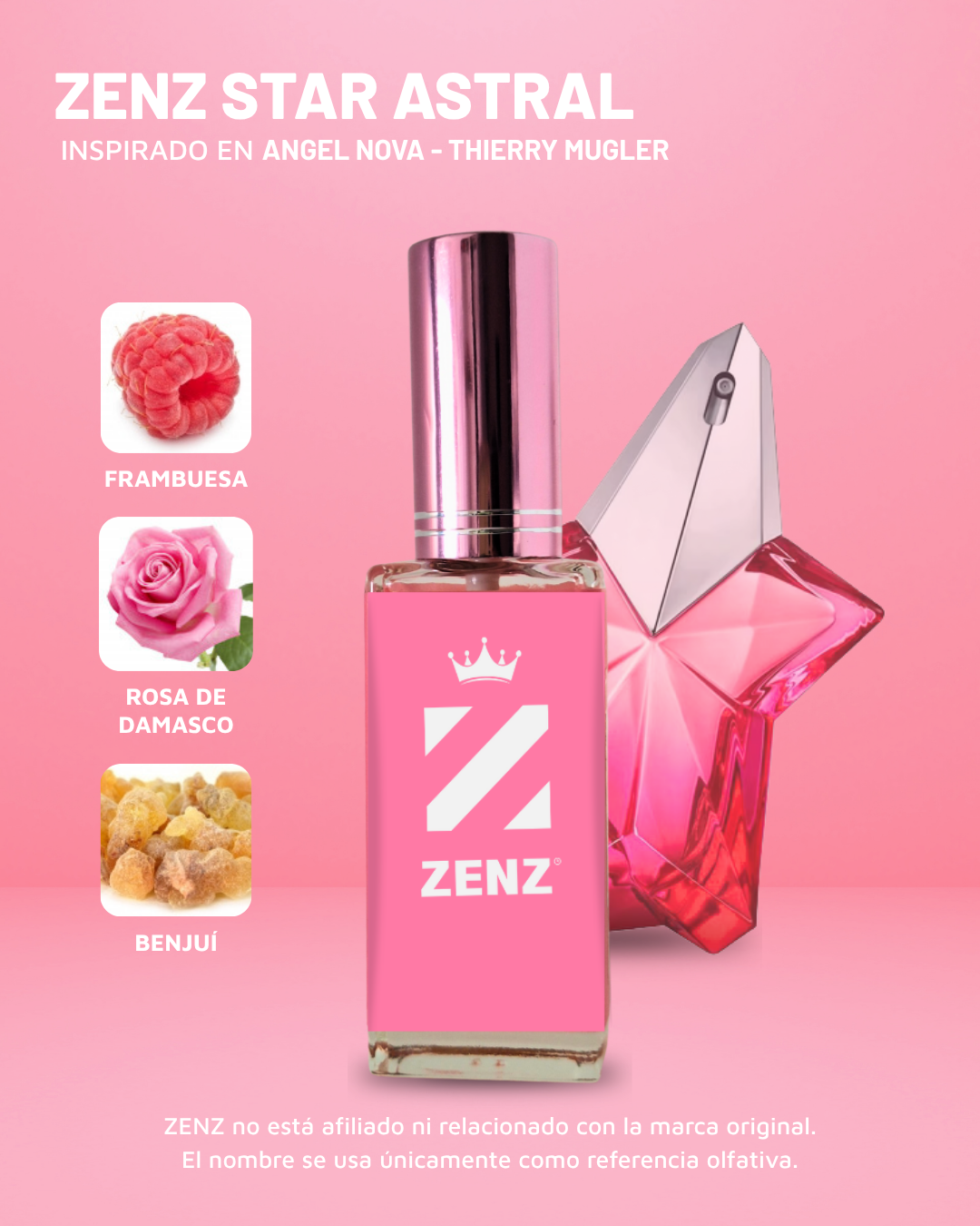 D Inspirado en Angel Nova | Thierry Mugler ZENZ