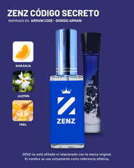 D Inspirado en ARMANI CODE l Giorgio Armani zenz