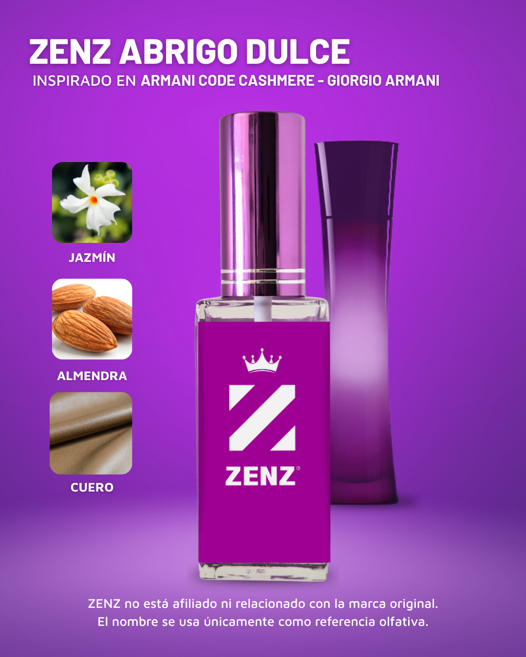 D Inspirado en ARMANI CODE CASHMERE l Giorgio Armani zenz