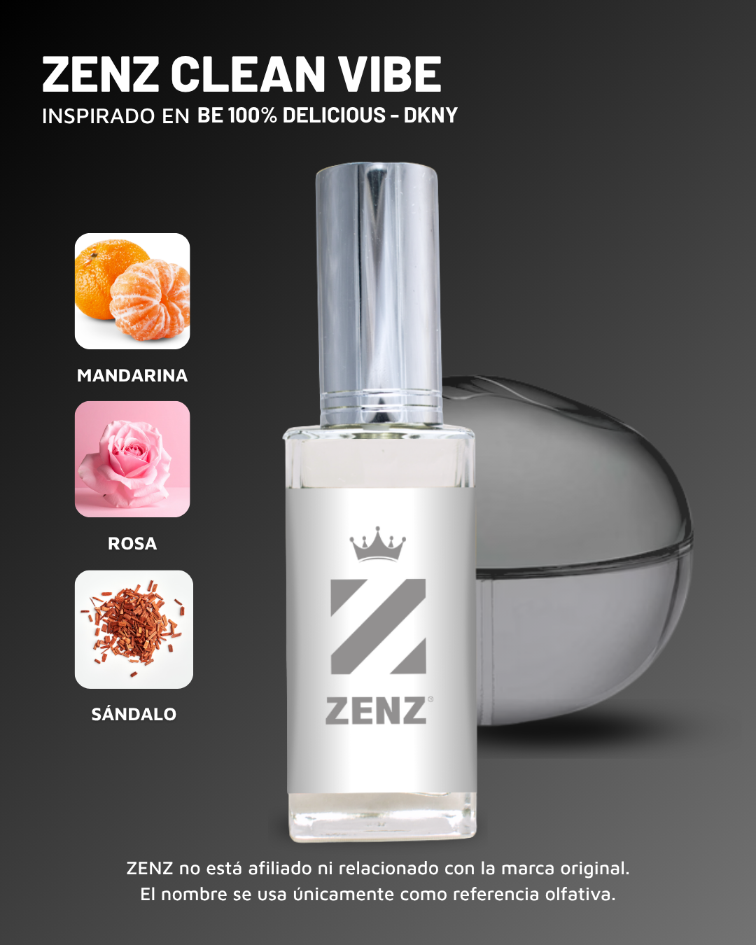 D Inspirado en 100% BE DELICIOUS l DKNY zenz