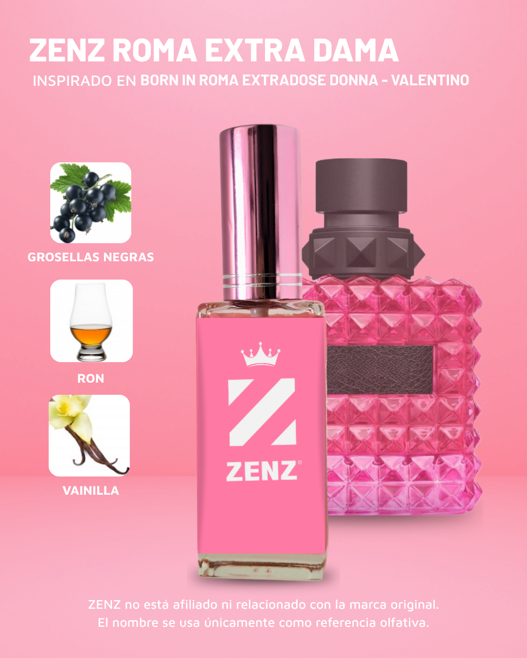 D Inspirado en Born in Roma Extradose Donna l Valentino
