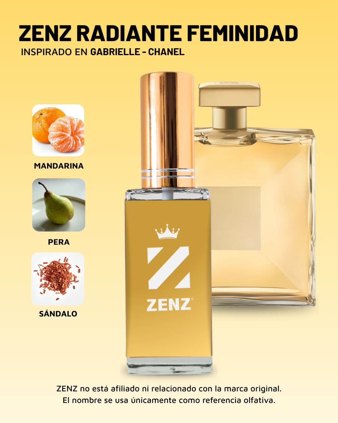 D Inspirado en GABRIELLE l Chanel zenz